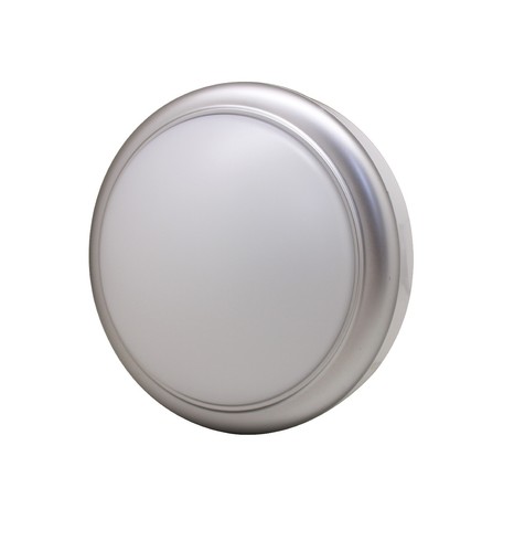 15W LED Bulkhead Light Silver Daylight 6500K IP65 Outdoor Wall Ceiling Light - Picture 3 of 9
