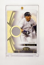 MINT #/ED GAME USED JERSEY 2023 Topps Tier One Tier One Gary Sheffield YANKEES  