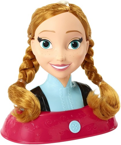 Frozen Disney Anna Styling Head Playset - Wear Share Accessories Hair Toy - Picture 3 of 3