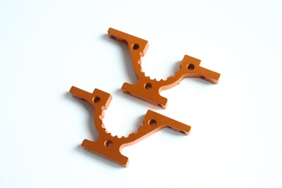Team Xray T4 2013 / 2104 Paar Aluminium untere Schottwände - 303028-O