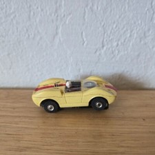 Vintage AURORA TJet 500 McLaren Elva Mark II yellow red stripe