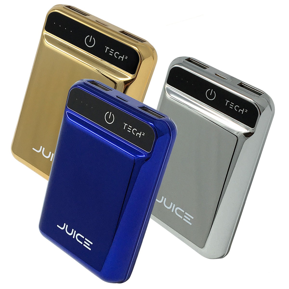 Tech2 Juice 便携式充电器,最小、最轻的 10,000 mAh 之一