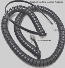 Mangan 12Ft Handset Cord for Siemens Phone Opti Set Point Standard Advance Curly