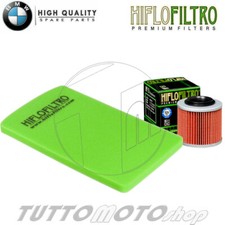 Filtro Aria + Filtro Olio BMW F 650 Funduro 1993-2000 / Kit Filtri HIFLO F650