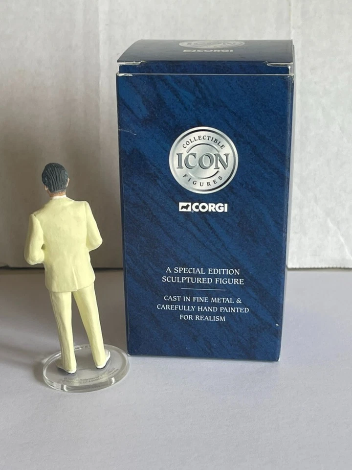 Corgi collectables Icon Figures. "Scaramanga" from James Bond Film. small figure - Image 2 of 4