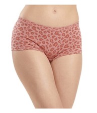 2XL 19 Women's Tagless Stretch Boyshort Seamless Pink Panty 4411