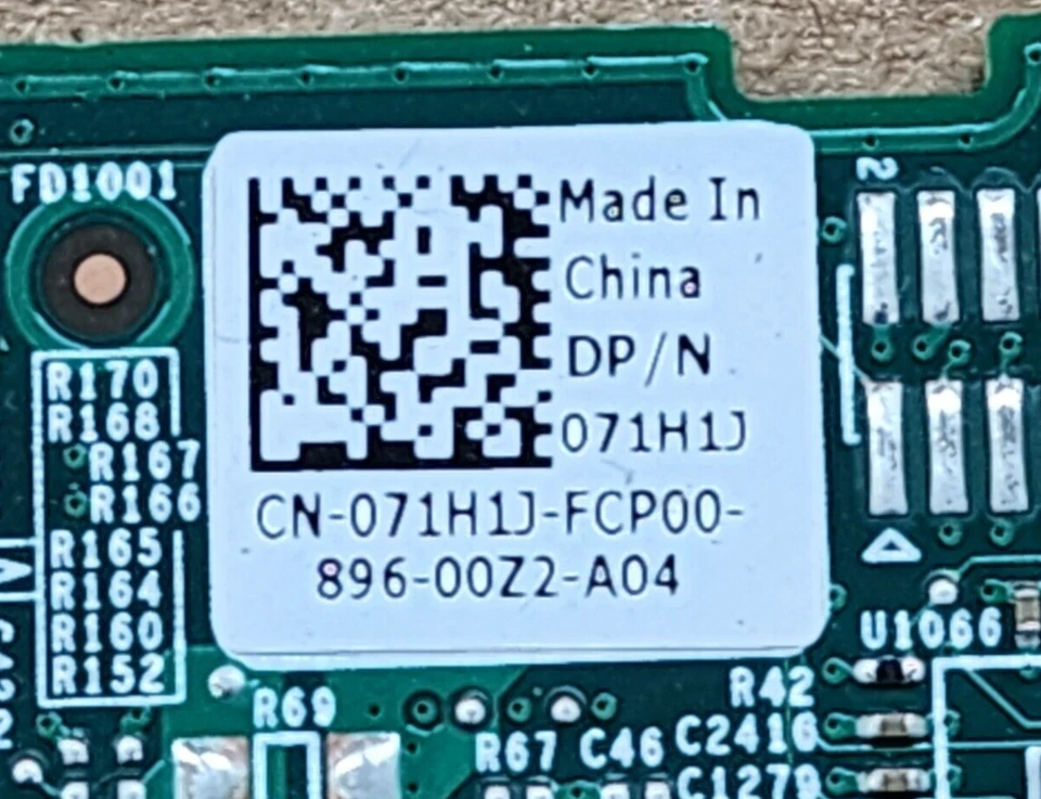 Dell 71H1J HBA330 12Gbps PCIe SAS Controller Card for PowerEdge C6420 R740XD2 - Image 3 of 3