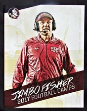 2017 Florida State University Football Camp Brochure - Seminoles - Jimbo Fisher