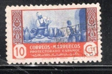 SPAIN SPANISH COLONIES MOROCCO EUROPE STAMP  USED LOT 501U