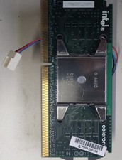 Intel Celeron 400 MHz/66 MHz Bus with heatsink and cooling fan