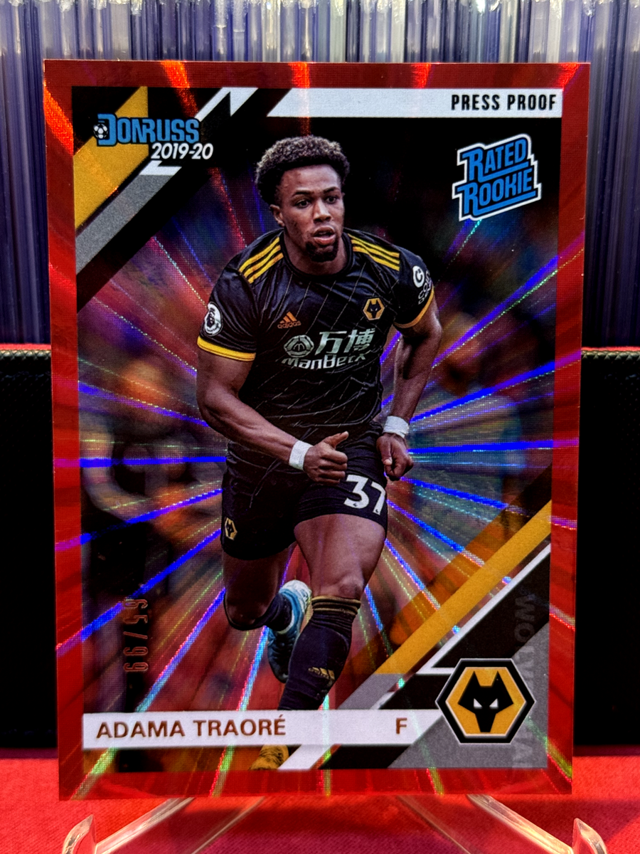 2019-20 Chronicles Donruss ADAMA TRAORE RC Rated Rookie Red Lazer