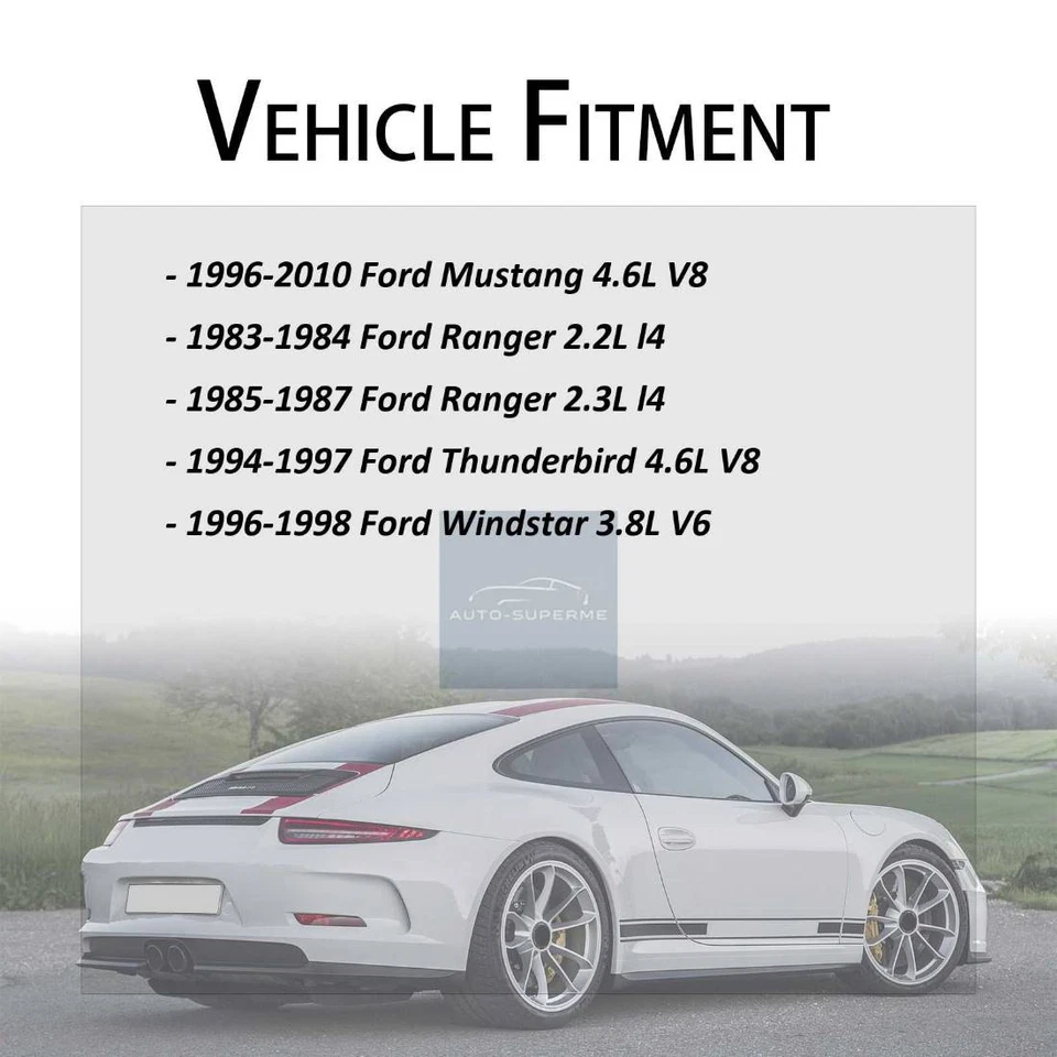 Termostato de refrigerante del motor para Ford Windstar 1996-1998 Ford Thunderbird 1994-1997 Foto 2 de 4