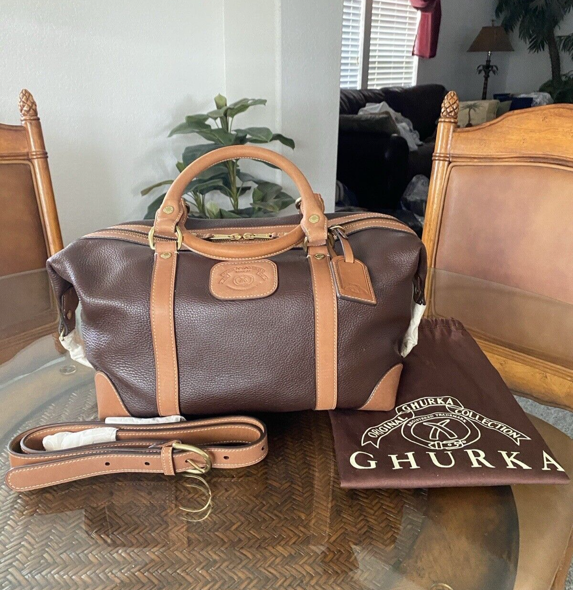 NEW! Ghurka Original ~Chocolate Brown~ Leather Mini Cav No. 585