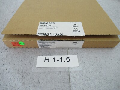 Siemens 6ES5482-4UA20 Version 2 Digital Input/Output Unused!!