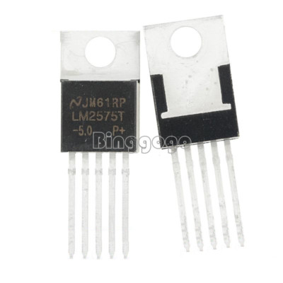 5pcs LM2575T-5. 0 LM2575T 5V Switching Regulator TO-220 New