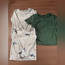 Kyte Baby Toddler Crew Neck Tee 2 Long and 1 Short Sleeve Bundle - Size 18-24 Mo