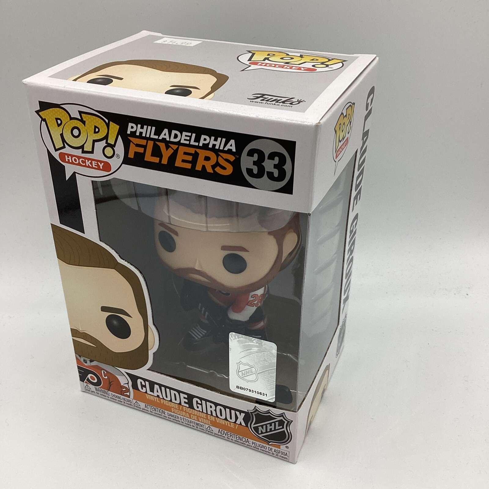 Funko Pop! Claude Giroux Nhl Philadelphia Flyers Collectpr Pop Vinyl Figure #33