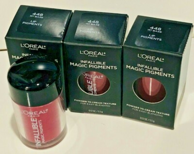 L Oréal Infallible Magic Pigments # 448 1ST BASE  3X Loose  LIP PIGMENT