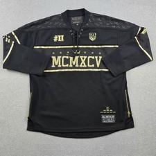 WTO2 Gold Edition Jersey Mens L Black MCMXCV All American NYC Limited Products