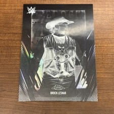2026 WWE Topps Chrome Brock Lesnar #168 Negative Refractor