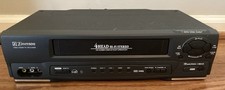Emerson EWV601A VCR 4 Head HiFi VHS Video Cassette Player No Remote - Parts Only