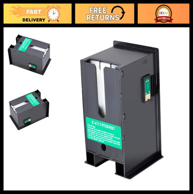Ink Maintenance Box Waste Ink Tank for Epson WF Series Printers - Compatible & D