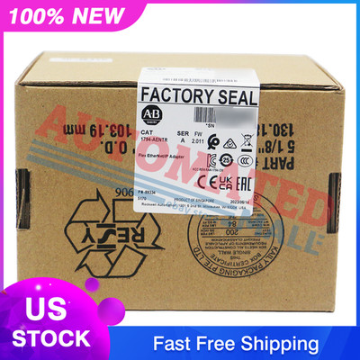 **New**Factory Sealed Allen Bradley 1794-AENTR   Flex EtherNet/IP Adapter
