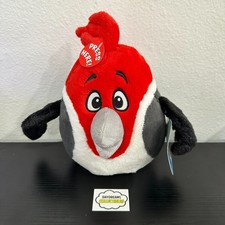 Angry Birds Rio Pedro 8" Plush New With Tags Commonwealth 2011 No/Bad Sound