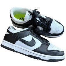 Nike dunk low panda sneakers youth size 5 big kids