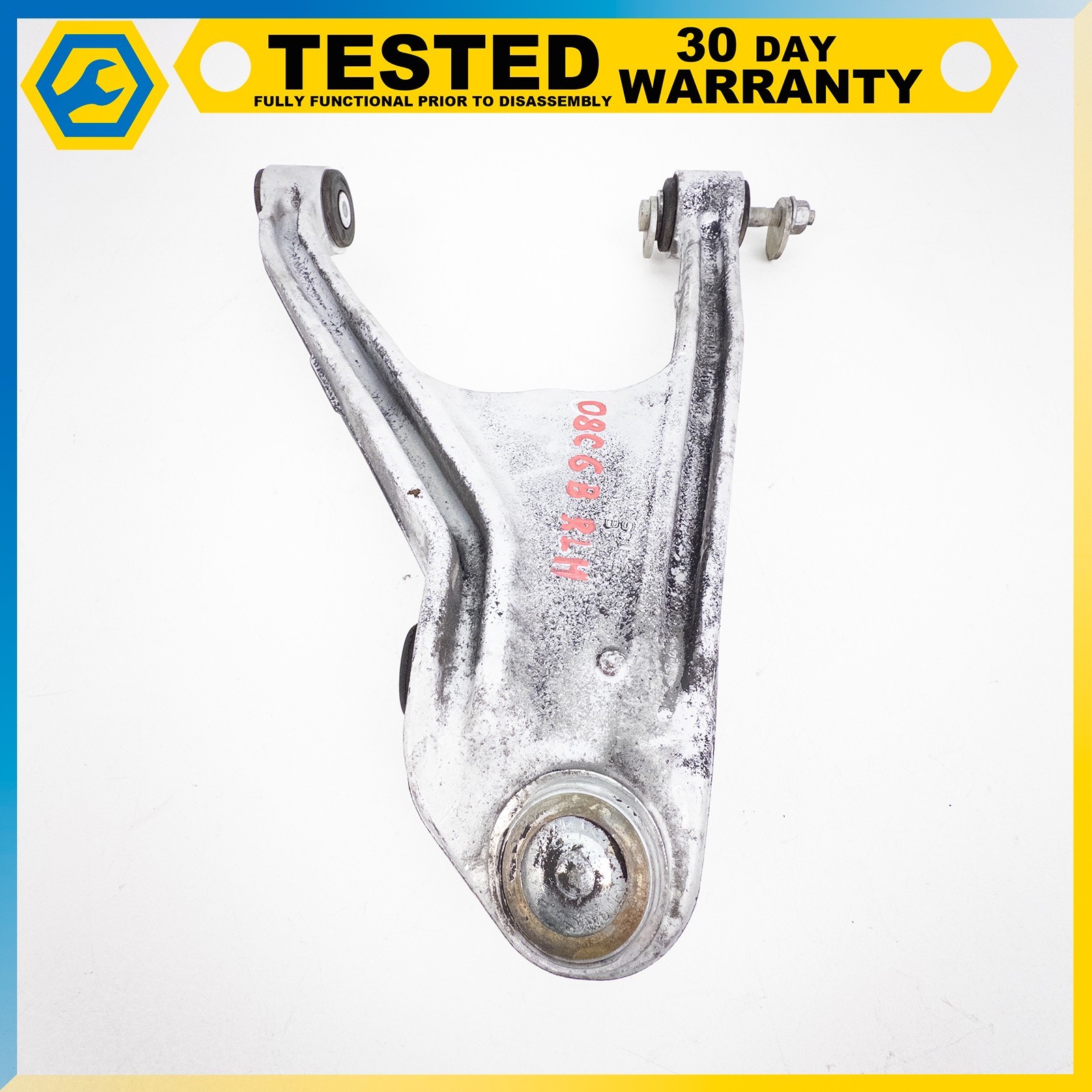 05-13 CHEVROLET CORVETTE C6 XLR REAR LEFT SIDE LOWER SUSPENSION CONTROL ARM OEM
