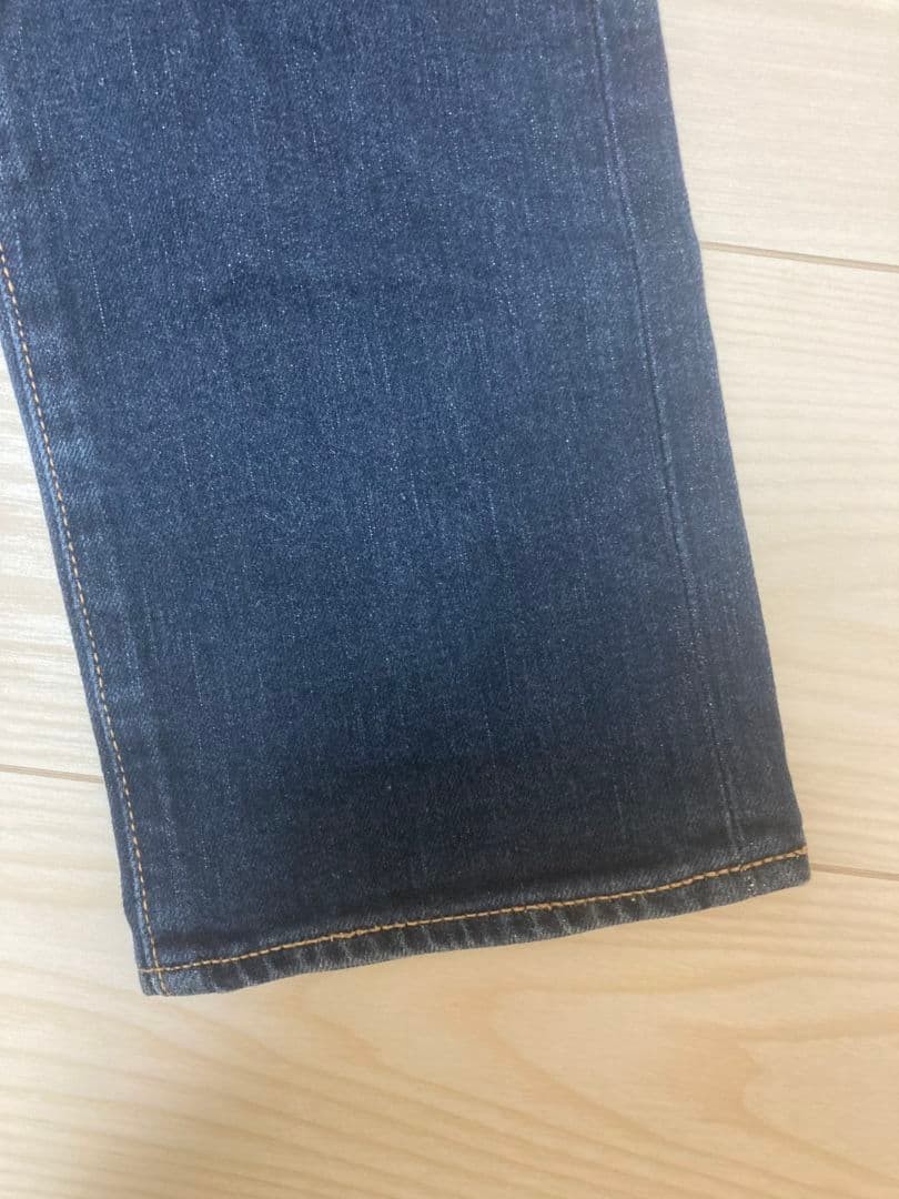 A BATHING APE Slim Fit Denim Pants Jeans Blue W 39cm BA0226213 thumbnail 4