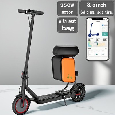 Trottinette électrique Pliante LADPED Avec Siège - 350W, 19 MPH, 12 Miles, Adulte