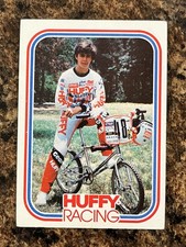 Huffy Racing Mike King 1984 Donruss BMX #50