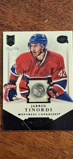 2013-14 Panini Dominion Jarred Tinordi Montreal Canadiens Button Patch 1/1...