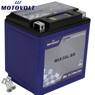 Batterie für Harley FLHX 1584 Street Glide KB4 2009 motoVolt Lithium YIX30L-BS
