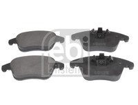 Vorderachse Febi Bilstein 16714 Bremsbelagsatz, Scheibenbremse FüR CitroËN,Ds,Mg