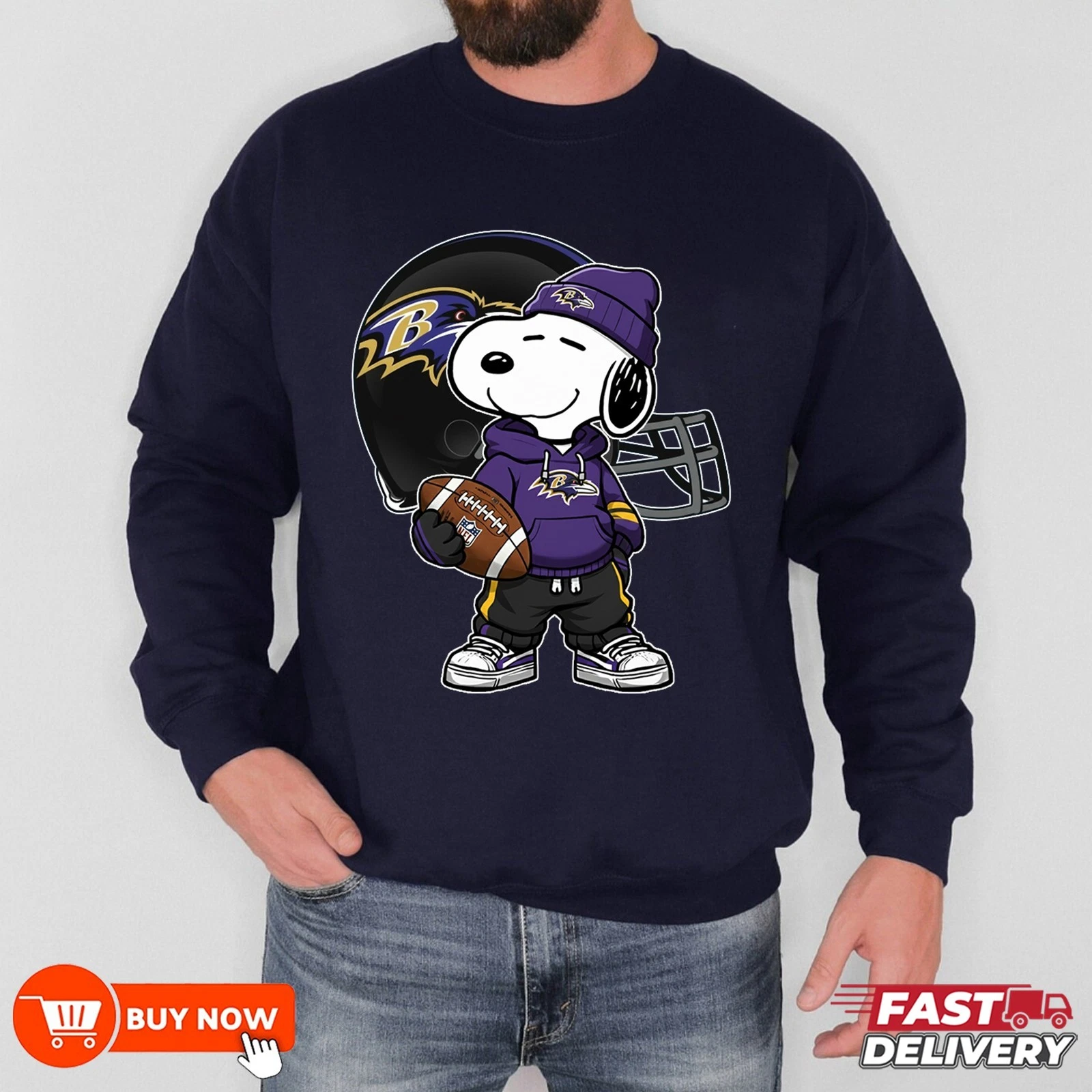 Baltimore Ravens Football Sweatshirt