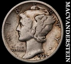 1929 Mercury Dime- Silver- Scarce Better Date No Reserve #i9814