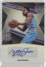 2018-19 Panini Spectra Signatures 13/75 Yogi Ferrell #SG-YFR Auto 1u6