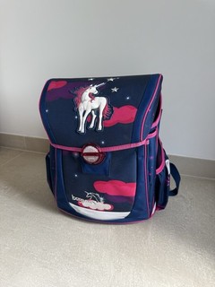Hama Schulranzen Einhorn Lila Rosa Mädchen 30 5x38x17cm