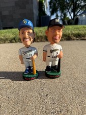 2001 & 2002 Milwaukee Brewers Bobblehead Collection: Robin Yount, Jenkins
