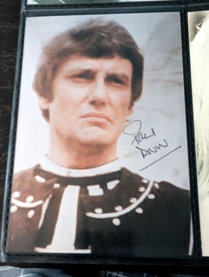 Schauspieler Paul Darrow signiert Blakes 7 Kult TV Sci-Fi 6''x4'' Foto