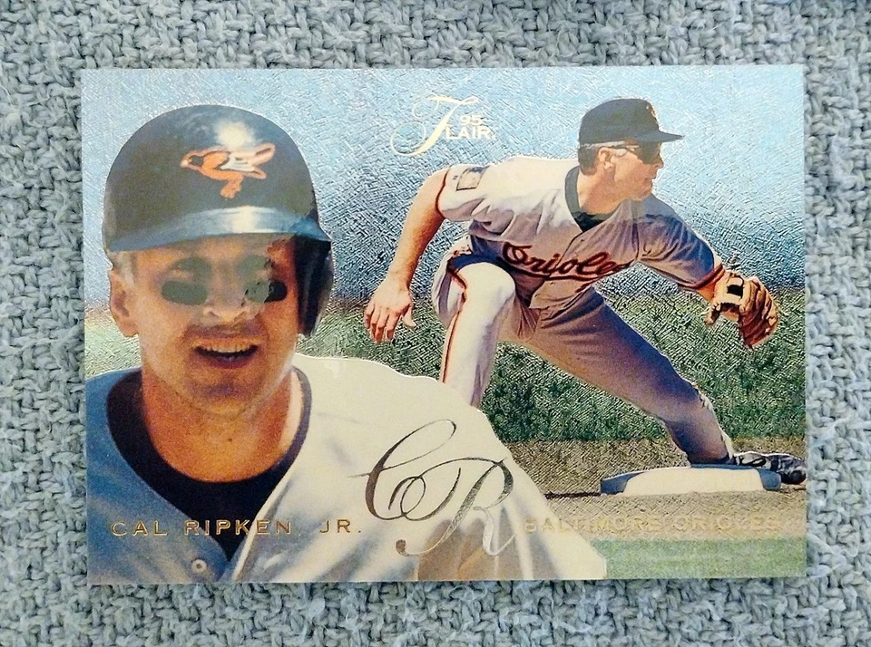 Лот из 4 Fleer/Skybox Cal Ripken, Jr. Бейсбольные карточки 1995 - 1999 ЧИТАЙТЕ - Изображение 2 из 4