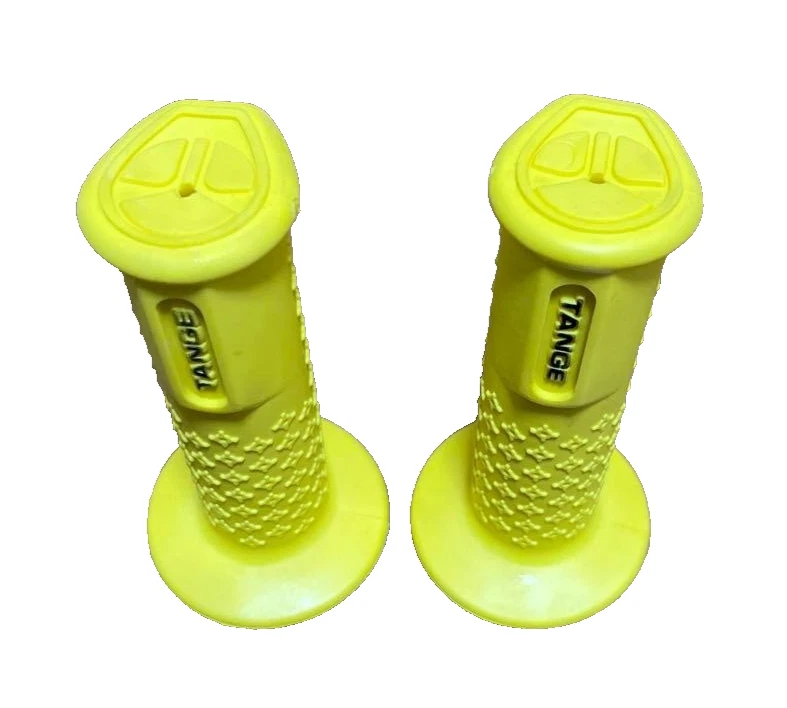 TANGE OLD BMXグリップイエロー BMX Bike-Old School Yellow Handlebar Grips, Tape & Pad Vintage