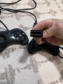 SEGA Saturn Console With 2 Controller and Cables Tested Working