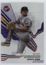 2024 Topps Pristine Purple Pristine Pulsar Refractor 8/99 Logan Webb #250 03xg