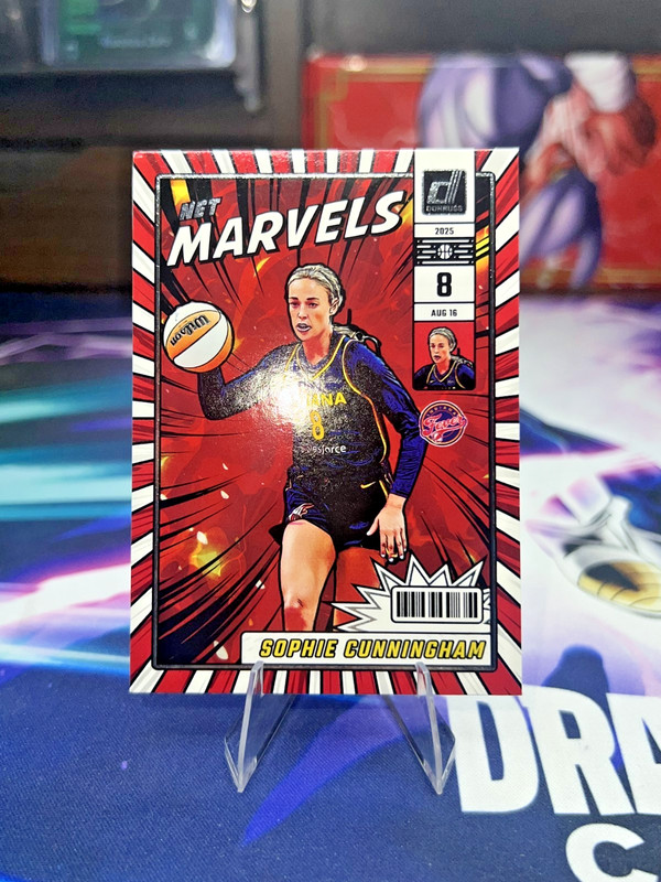 2025 WNBA Donruss Basketball - Net Marvels #11 Sophie Cunningham Indiana Fever