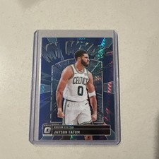 2024-25 Panini Donruss Optic My House Blue Hyper Jayson Tatum 170/175 Celtics