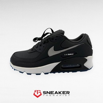 Nike Air Max 90 'Reflective Swoosh - Anthracite Industrial Blue' SKU: FV0381-001