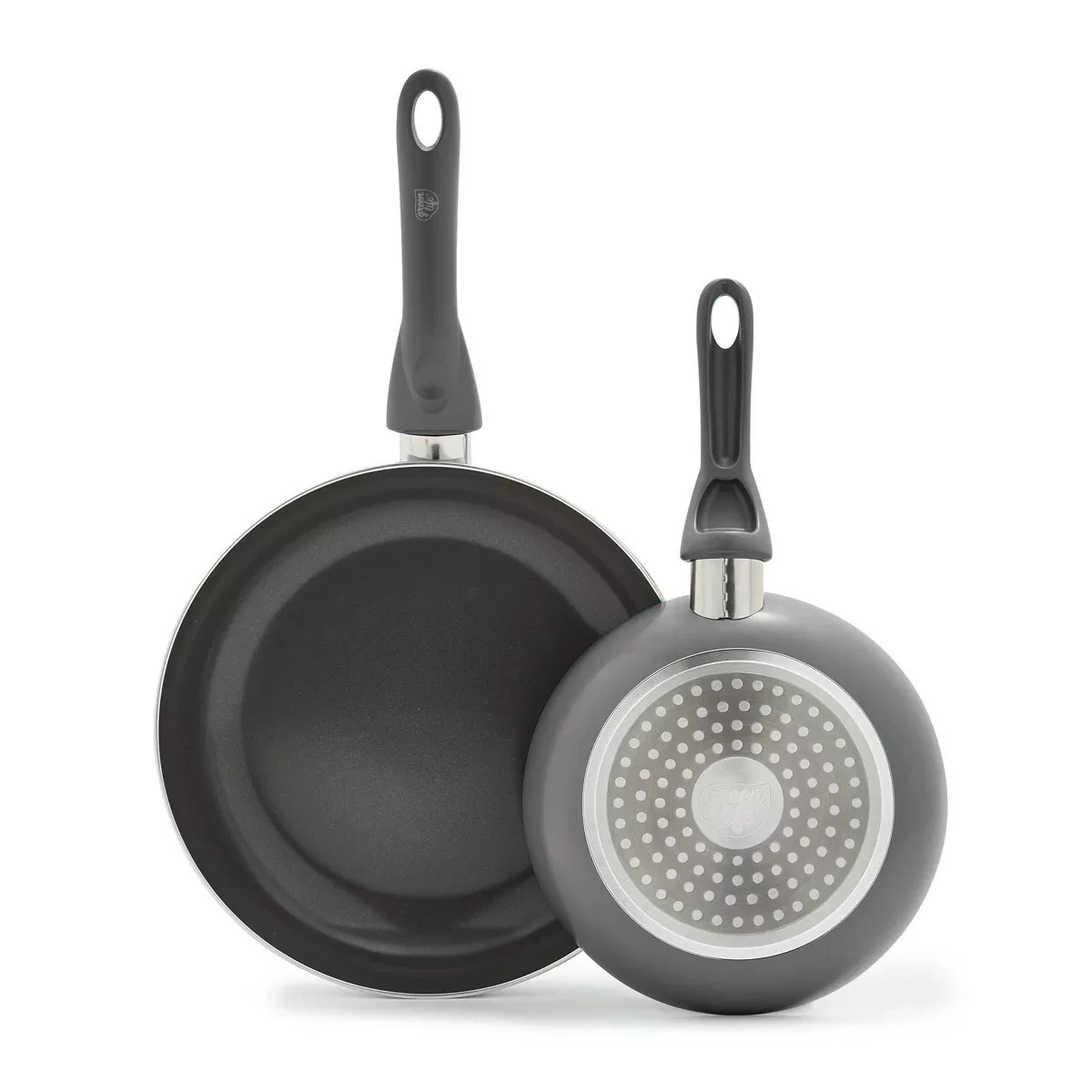 GreenLife Essentials 2-Piece Ceramic Nonstick Fry Pan Set 8 and 10 Inch